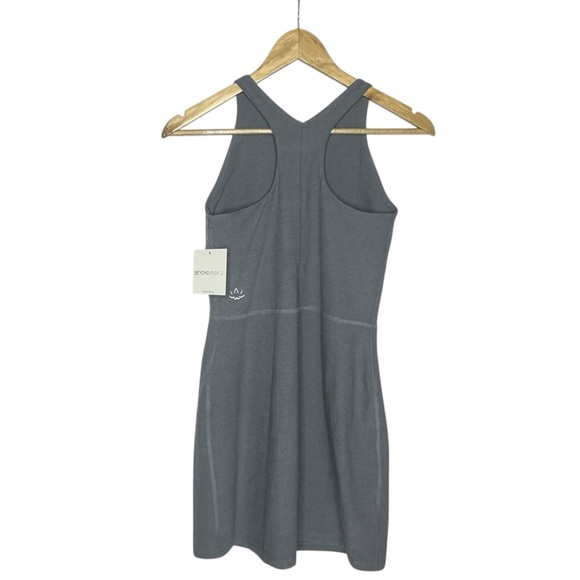 NWT Beyond Yoga Spacedye Refocus Dress in Cloud Grey Heather S - Picture 6 of 11